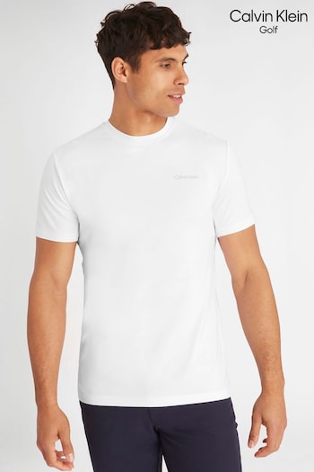 Calvin Klein Golf Newport White T-Shirt (N14123) | £30