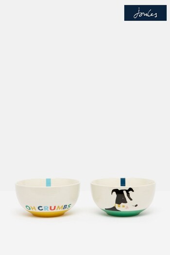 Joules Animal Set Of 2 China Cereal Bowls (N14262) | £20
