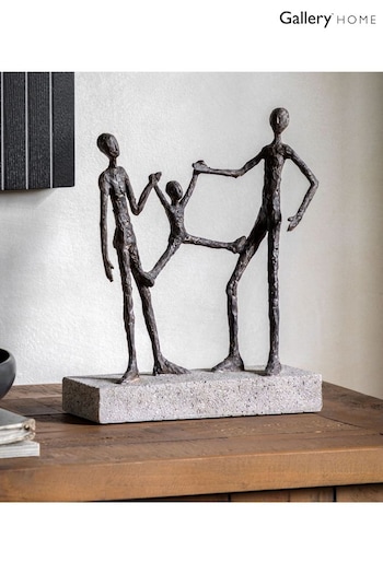 Gallery Home Black Swing Sculpture (N14377) | £38