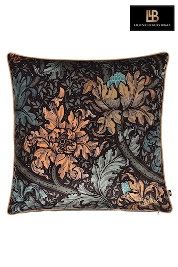 Laurence Llewelyn-Bowen Gold Heart of The Home Velvet Filled Cushion (N14557) | £20
