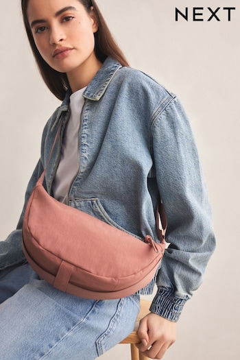 Rose Pink Cross-Body Sling Bag (N14590) | £18