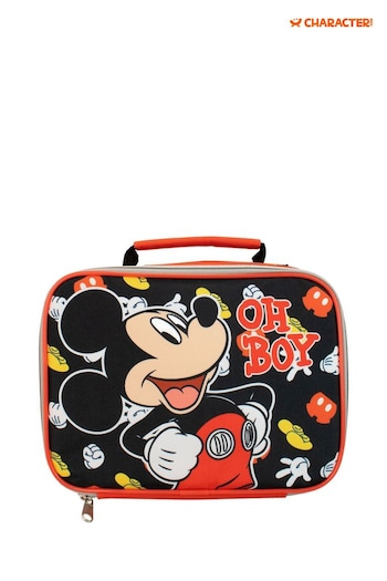 Character Black Mickey Mouse Backpack and Lunchbag Set (N14843) | £25