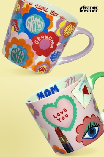 Eleanor Bowmer Mother's Day Mug Set for Mum & Granny (N14992) | £24