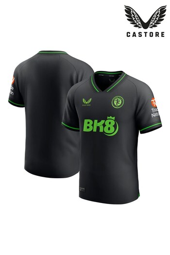 Castore Aston Villa Nike Goalkeeper Black Shirt (N15298) | £70