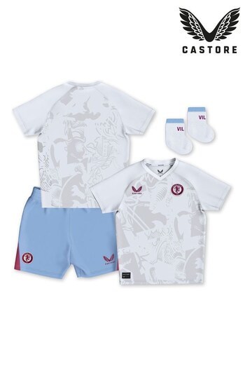 Castore Aston Villa Away Baby Kit 2023-24 (N15309) | £40