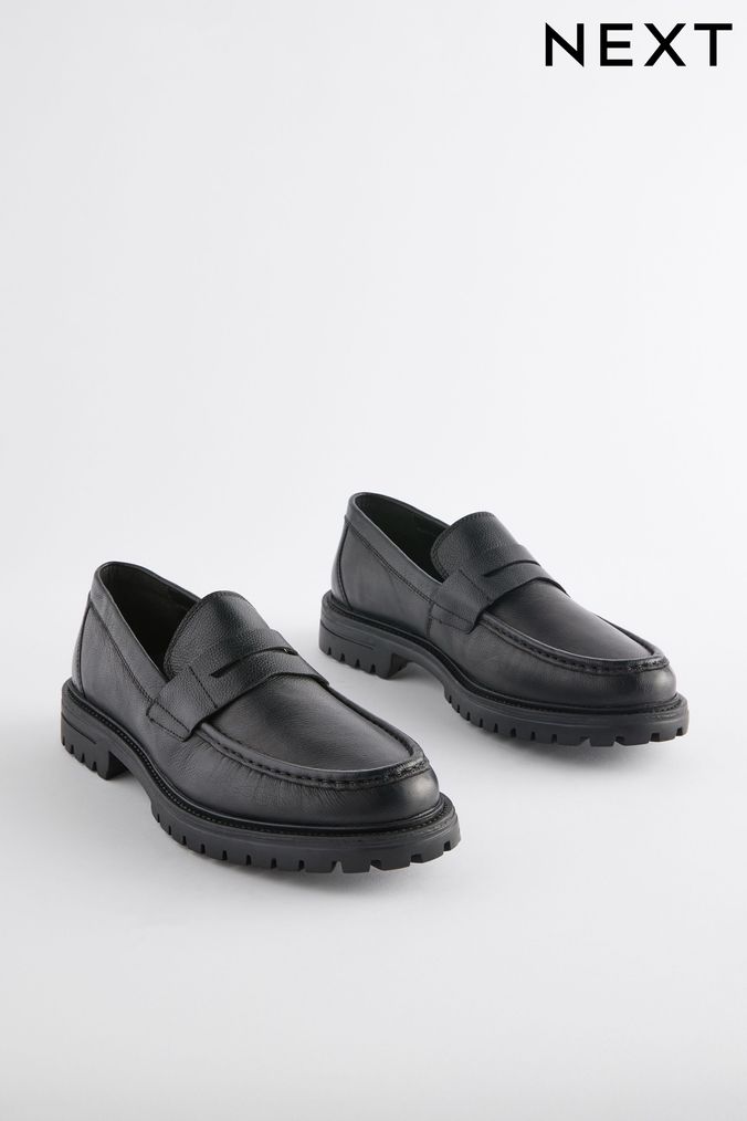 Next penny loafers online