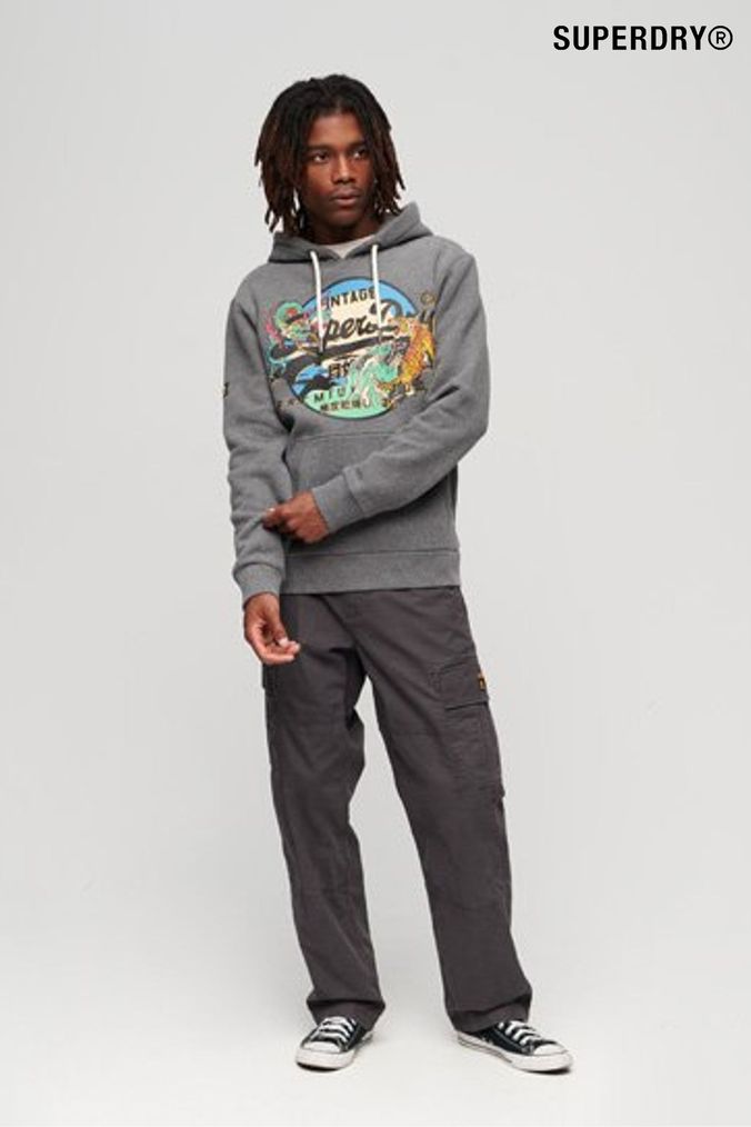 Buy Women s Grey Graphic Hoodies Online Next UK