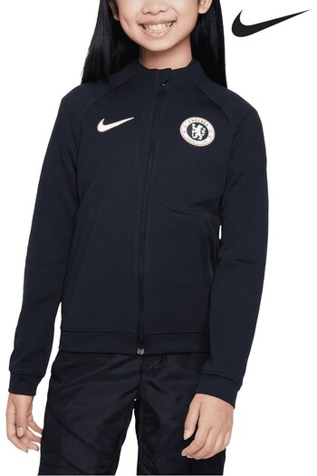 Nike Blue Chelsea Academy Pro Anthem Jacket (N15856) | £70