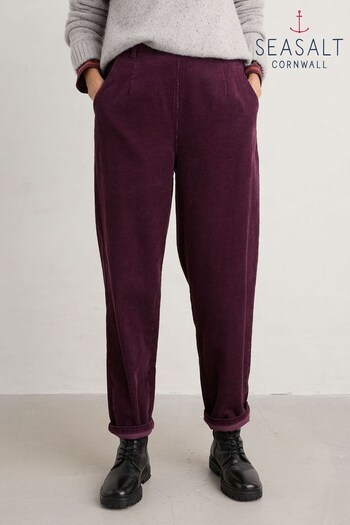 Seasalt Cornwall Purple Porfell Trousers (N15922) | £68
