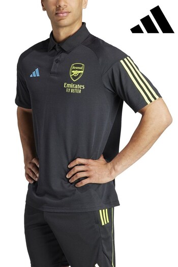 adidas Black Arsenal Training Polo Shirt (N15938) | £40