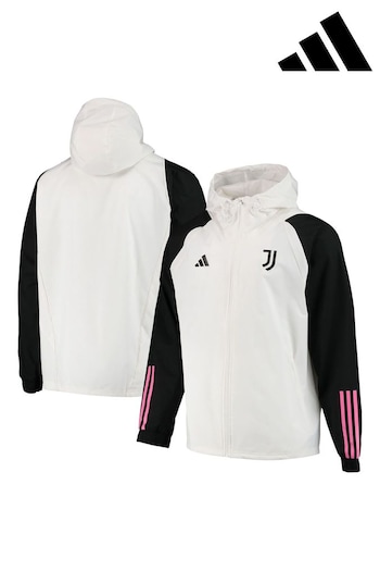 adidas White Juventus Training All-Weather Jacket (N15941) | £80