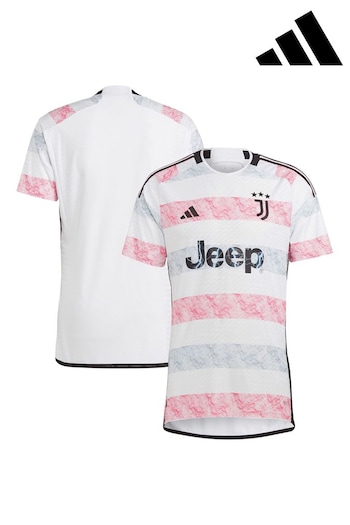 logo White Juventus Away Authentic Shirt 2023-24 (N15973) | £130