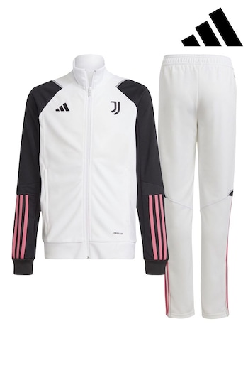 adidas White Juventus Training Tracksuit (N15980) | £75