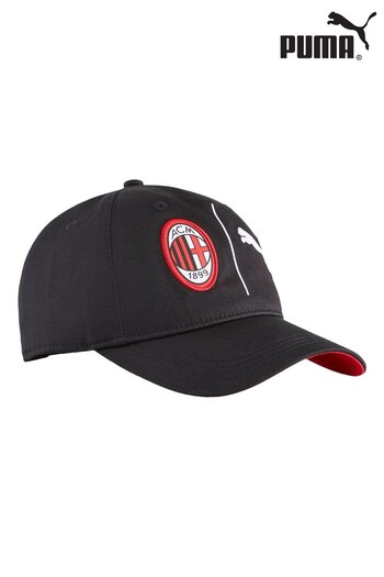 Puma Black AC Milan Fan Baseball Cap (N16002) | £20