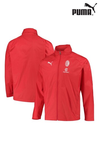 Puma Red AC Milan Training All Weather Jacket (N16024) | £80