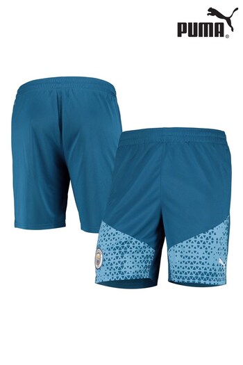 Puma Blue Manchester City Training Shorts (N16055) | £35