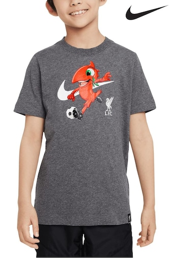Nike Grey Liverpool Mascot T-Shirt (N16077) | £25