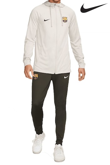 Nike Grey Barcelona Strike Tracksuit With Hoodie (N16087) | £125