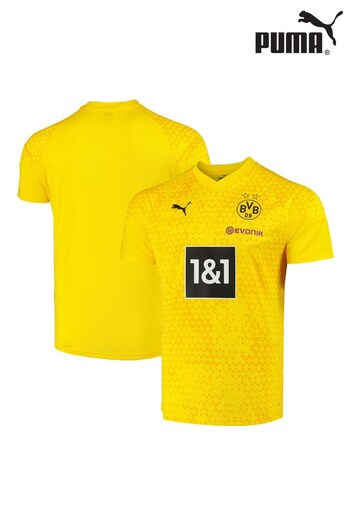 Puma iconic Yellow Borussia Dortmund Training Jersey (N16145) | £45