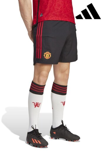 Nikes Black Manchester United Home Authentic Change Shorts 2023-24 (N16146) | £45