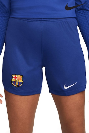 Nike Blue Barcelona Home Stadium Shorts 2023-24 (N16213) | £40