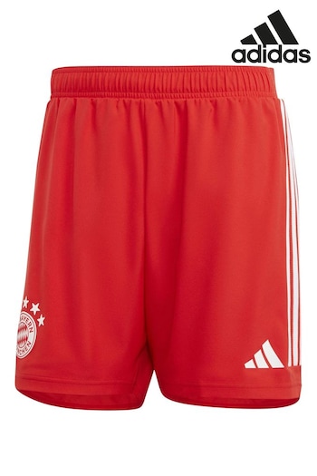 adidas Red FC Bayern Home Authentic Shorts 2023-24 (N16219) | £45