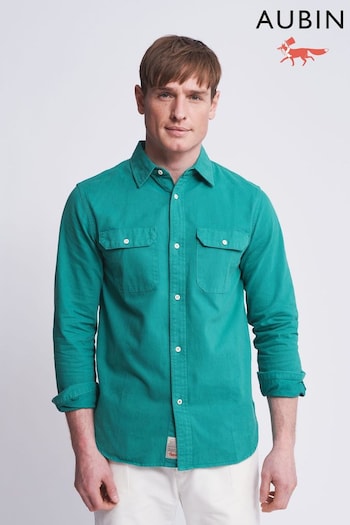Aubin Normanby Cotton Twill Shirt (N16235) | £89