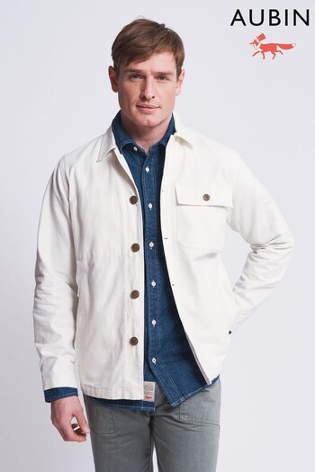 Aubin Kent Cotton Canvas Overshirt (N16256) | £129