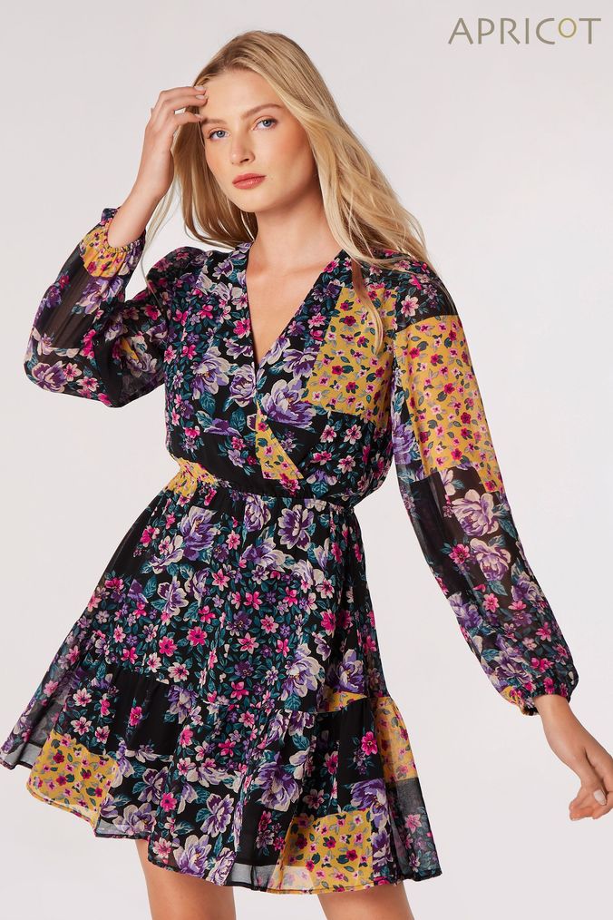 Apricot yellow dress clearance