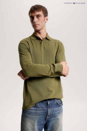 Tommy Hilfiger 1985 Regular Long Sleeve Polo Shirt (N16428) | £85