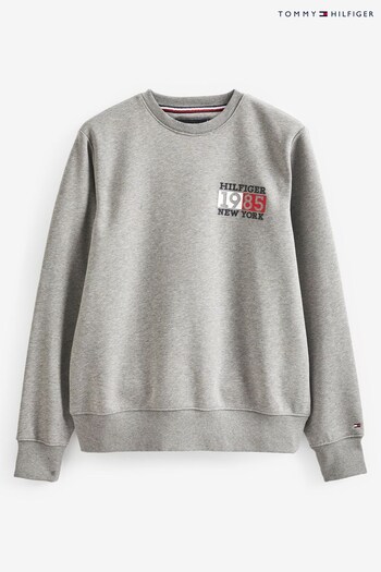 Tommy Hilfiger Grey Naw Yourk Flag Sweatshirt (N16454) | £120