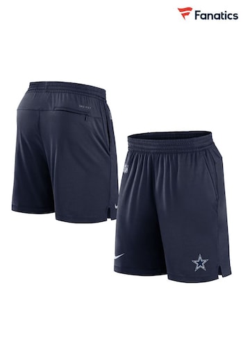Fanatics Blue NFL Dallas Cowboys Dri-FIT Knit Shorts Velluto (N16577) | £45