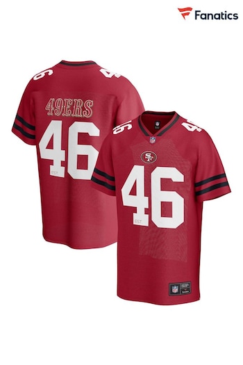 Fanatics Red San Francisco 49ers NFL Core Foundations Jersey (N16582) | £60