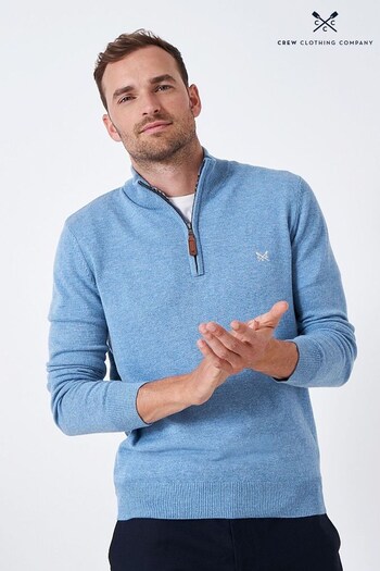 Crew Clothing Company Blue Classic Sweater (N16841) | £100