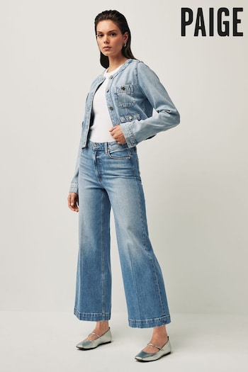 Paige Blue Harper Ankle Magnifique Jeans (N16861) | £280