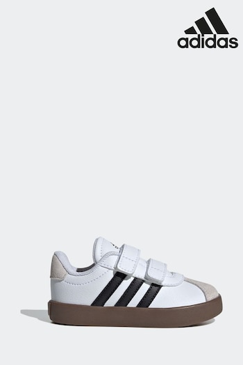 adidas White/Black Sportswear Shoes (N17130) | £30