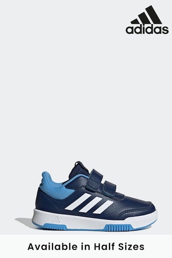 adidas schedule Blue/White Kids Sportswear Tensaur Hook And Loop Trainers (N17133) | £28