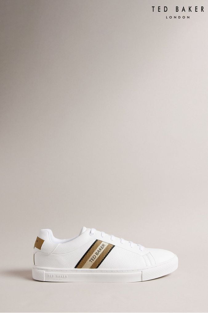 Buy Men s Gold Trainers Online Next UK
