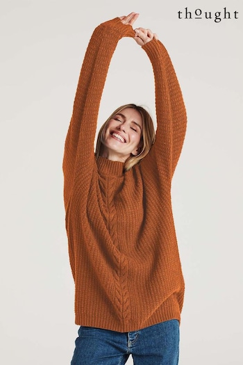 Thought Natural Cliantha Organic Cotton Fluffy Batwing Jumper (N17444) | £90