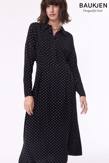 Baukjen Black Becky Dress with Lenzing™ Ecovero™ (N17575) | £189