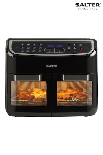 Salter Black Dual View Air Fryer Oven (N17624) | £165