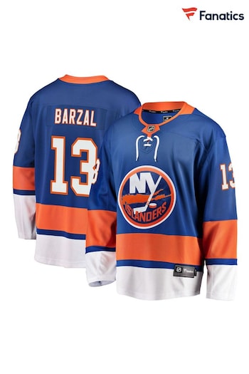 New York Islanders Fanatics Branded Home Breakaway Jersey - Mathew Barzal (N17757) | £123
