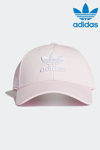 Adidas airport Originals Pink Trefoil Baseball Cap (N17803) | £18