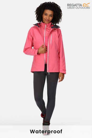 Regatta Pink Birchdale Waterproof Jacket (N17984) | £81