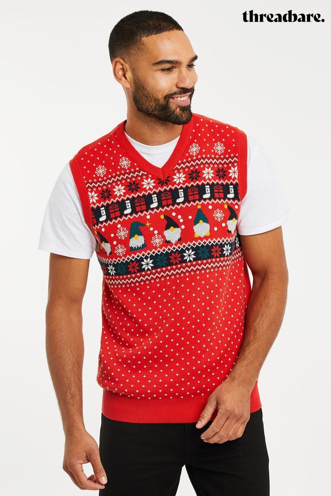 Buy Red Christmas Novelty Vests Sleeveless Online Next UK