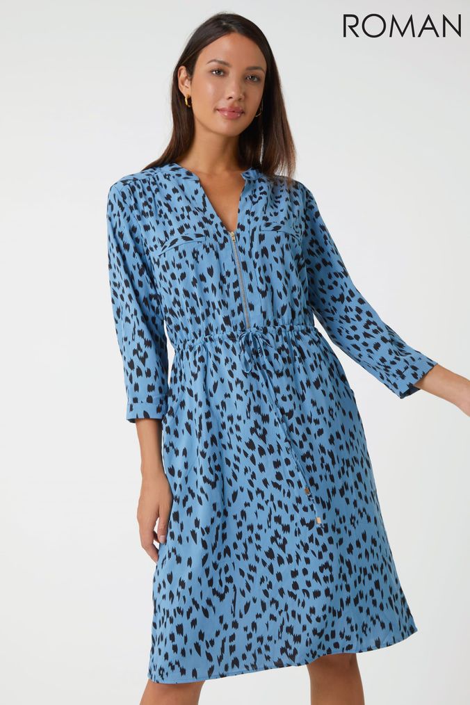 Snake print hot sale jumper dress