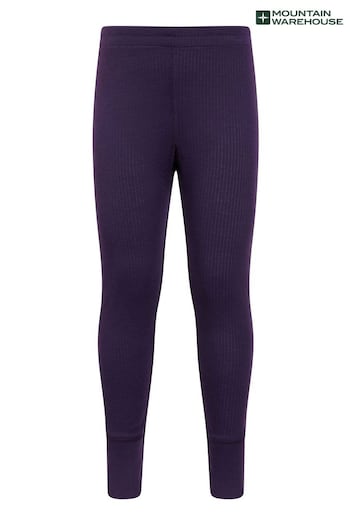 Mountain Warehouse Purple Talus Kids Thermal Trousers (N18182) | £18