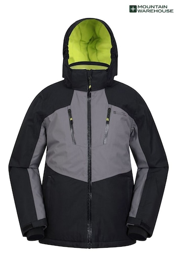 Mountain Warehouse Grey Galactic II Extreme Kids Waterproof Ski Jacket (N18206) | £80