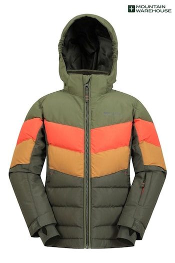Mountain Warehouse Green Kids Jasper II Water Resistant Jacket (N18208) | £80