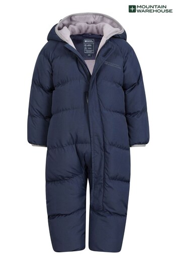Mountain Warehouse Blue Frosty Toddler Fleece Lined Padded Suit (N18209) | £40